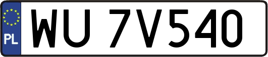 WU7V540
