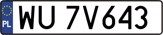 WU7V643
