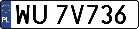 WU7V736