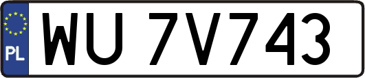WU7V743
