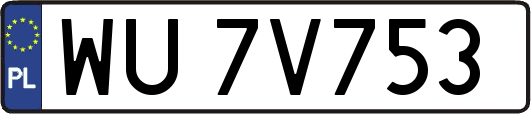 WU7V753