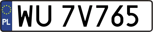 WU7V765