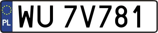 WU7V781