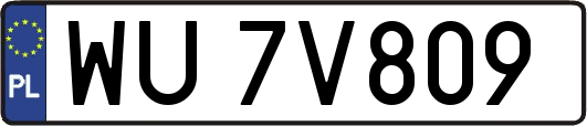WU7V809