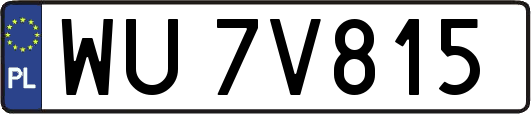 WU7V815