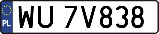 WU7V838