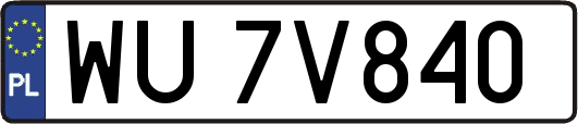 WU7V840