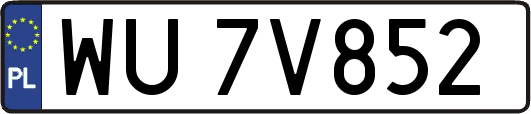 WU7V852