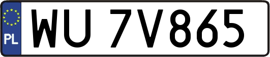 WU7V865