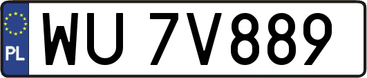 WU7V889