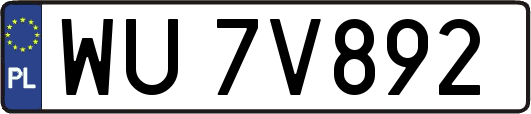 WU7V892