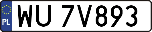 WU7V893