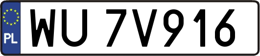 WU7V916