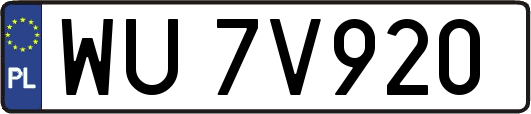 WU7V920
