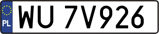 WU7V926