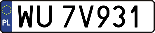 WU7V931