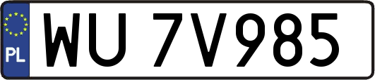 WU7V985