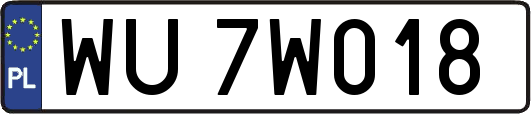 WU7W018