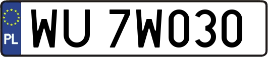 WU7W030
