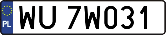 WU7W031