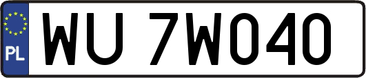 WU7W040