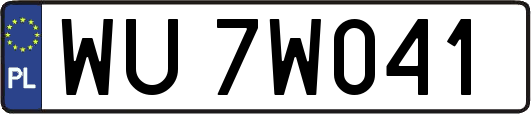 WU7W041