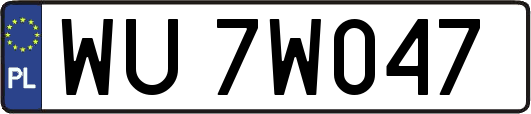 WU7W047