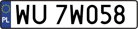 WU7W058