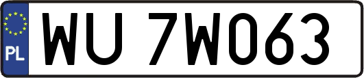 WU7W063