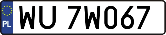 WU7W067