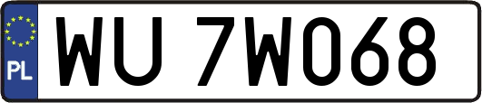 WU7W068