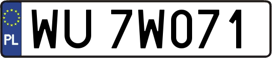 WU7W071