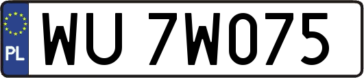 WU7W075