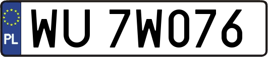 WU7W076