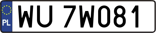 WU7W081