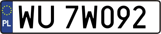 WU7W092