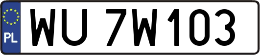 WU7W103