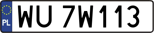 WU7W113