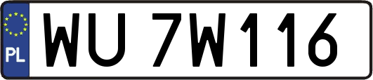 WU7W116