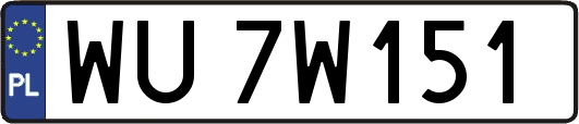 WU7W151