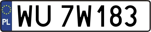 WU7W183