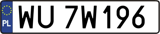 WU7W196
