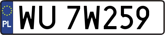 WU7W259