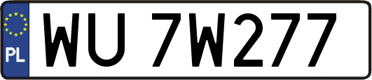 WU7W277