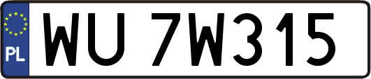 WU7W315