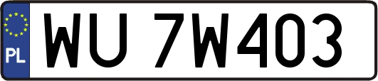WU7W403