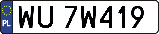 WU7W419