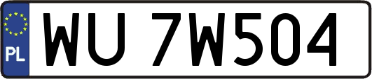WU7W504