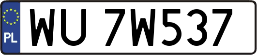 WU7W537