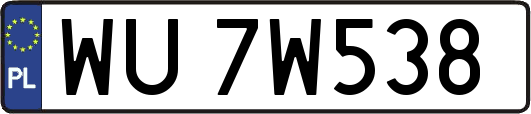 WU7W538